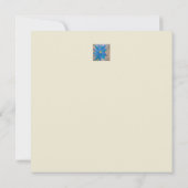 Blauwe bloem puzzel (Achterkant)