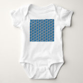 Blauwe Bloem Romper (Voorkant)