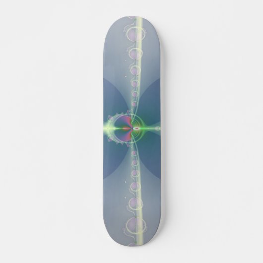 Blauwe Bloem Skateboard (Voorkant)