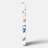 Blauwe bloem telefoonhoesje . Case-Mate iPhone case (Achterkant / Links)