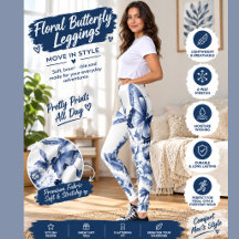 Blauwe Bloem Vlinder Popcorn – Elegante Botanische
