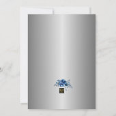 Blauwe bloemblaadjes van de liefde: Doe mee voor e Kaart (Achterkant)