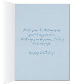 Blauwe bloemen (Binnen (Rechts))