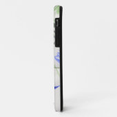 Blauwe Bloemen Case-Mate iPhone Case (Achterkant/links)