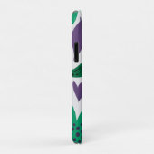 Blauwe bloemen Case-Mate iPhone hoesje (Achterkant/rechts)