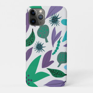 Blauwe bloemen Case-Mate iPhone hoesje