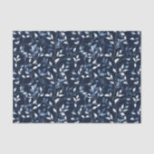  Blauwe Bloemen Decoupage Tissuepapier (Voorkant)