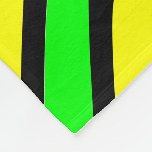 Blauwe bloemen Doodle Art Fleece Deken (Hoek)