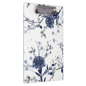 Blauwe bloemen klembord (Rechts)