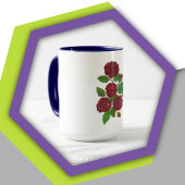 Blauwe bloemen Leggings