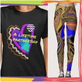 Blauwe bloemen Leggings