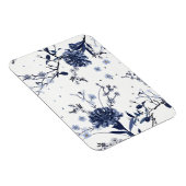 Blauwe bloemen magneet (Rechterzijde)