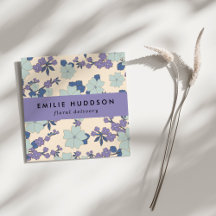 Blauwe bloemen, paarse bloemen, Florist, bloemenwi