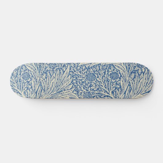 BLAUWE BLOEMEN  PERSOONLIJK SKATEBOARD (Horizontaal)