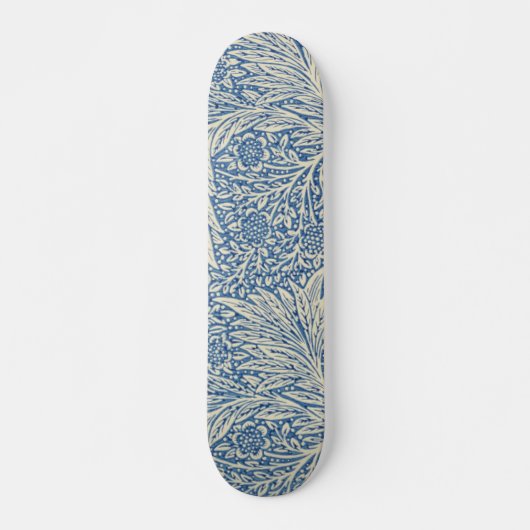 BLAUWE BLOEMEN  PERSOONLIJK SKATEBOARD (Voorkant)