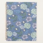 Blauwe Bloemen Planner (Voorkant)