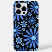 Blauwe Bloemen Power Phonehoesje Case-Mate iPhone Case (Achterkant)