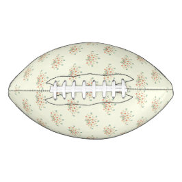 Blauwe Bloemen, Rode Bloemen, Bloempatroon American Football