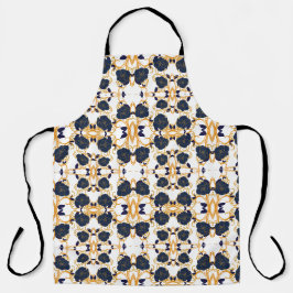 BLAUWE BLOEMEN SCHORT
