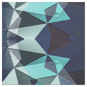 Blauwe bloemen...... stof (Swatch)