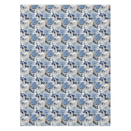  blauwe bloemen tafelkleed