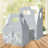 Blauwe Bloemen Trouwen Custom Favors Bedankdoosjes
