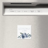 Blauwe bloemen voor oma magneet (Insitu (Vaatwasser))