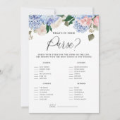 Blauwe bloemen wat er in je Kaart van het Spel zit (Voorkant)