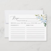 Blauwe bloemen, witte bloemen, Vrijgezellenfeest r (Voorkant)