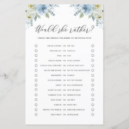 Blauwe bloemen zouden een vrij Vrijgezellenfeest s