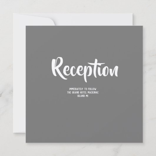 Blauwe Bloemenboog India-geïnspireerde bruiloft ui Kaart (Achterkant)