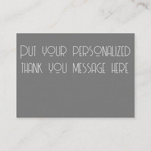 Blauwe Bloemenboog Indiase bruiloft RSVP Kaart (Achterkant)