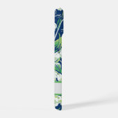 Blauwe Bloemenlelie van de Vallei mei Geboorte Blo iPhone 15 Case (Rechterkant)