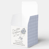 Blauwe Bloemenmarkt Frisse Bloemen Verjaardag Bedankdoosjes (Geopend)