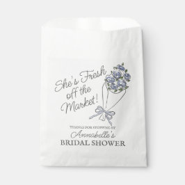 Blauwe Bloemenmarkt Verse Bloem Bruidscadeau Bedankzakje