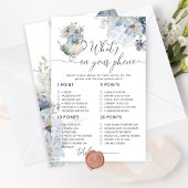 Blauwe bloementheefeest wat er op je telefoonspel 