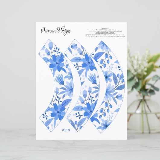 Blauwe bloemkool, kaaspakjes (Staand voorkant)