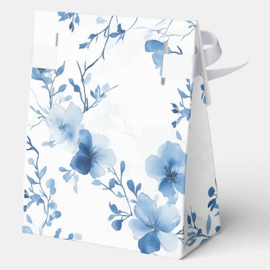 Blauwe Bloesem, Bedankdoosjes (Achterkant)