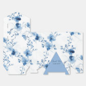 Blauwe Bloesem, Bedankdoosjes (Ongevouwen)