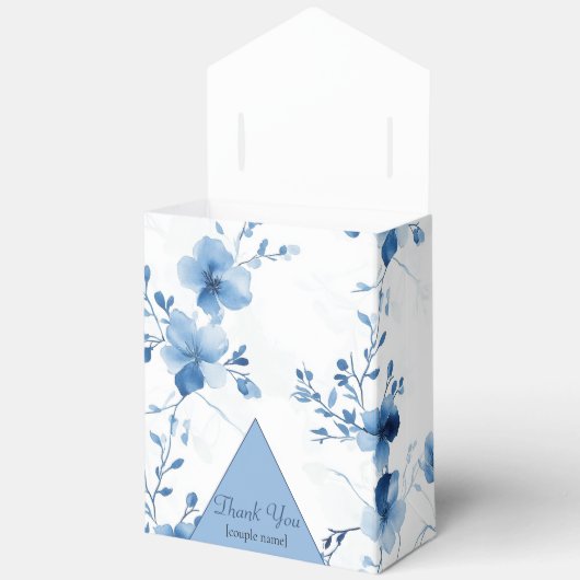 Blauwe Bloesem, Bedankdoosjes (Open)