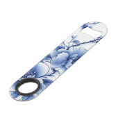 Blauwe Bloesem Flesopener Speed Flessenopener (Voorkant Gekanteld)