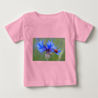 Blauwe Bloesems Lieveheersbeestje Vrede Liefde Des