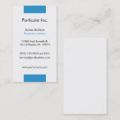 Blauwe blokjes Visitekaartjes (Voorkant / Achterkant)