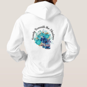 Blauwe Bloom Requiem Hoodie
