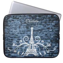 Blauwe boardtowerghoes voor laptop laptop sleeve