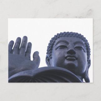 Blauwe Boeddha Briefkaart