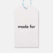 blauwe boeddha cadeaulabel (Achterkant)