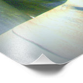 blauwe boeddha foto afdruk (Hoek)