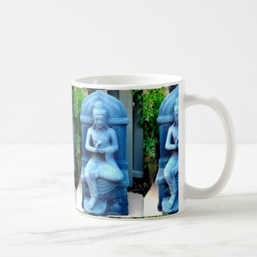 Blauwe boeddha-Mok Koffiemok (Rechts)