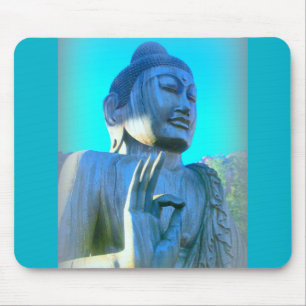 blauwe boeddha muismat
